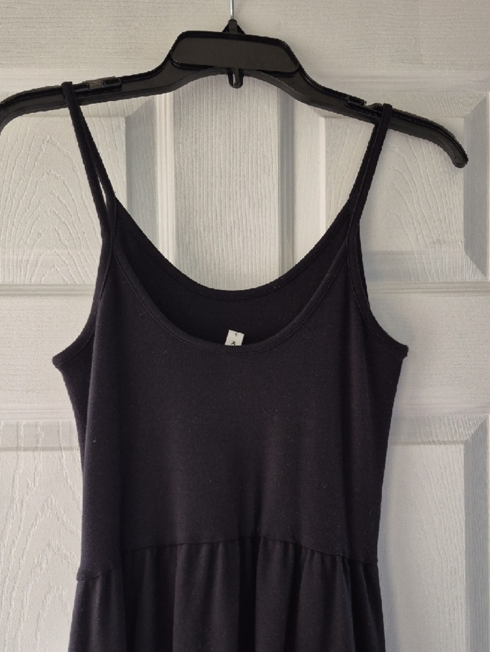 KOTN Black Spaghetti-Strap Maxi Dress - Picture 2 of 4